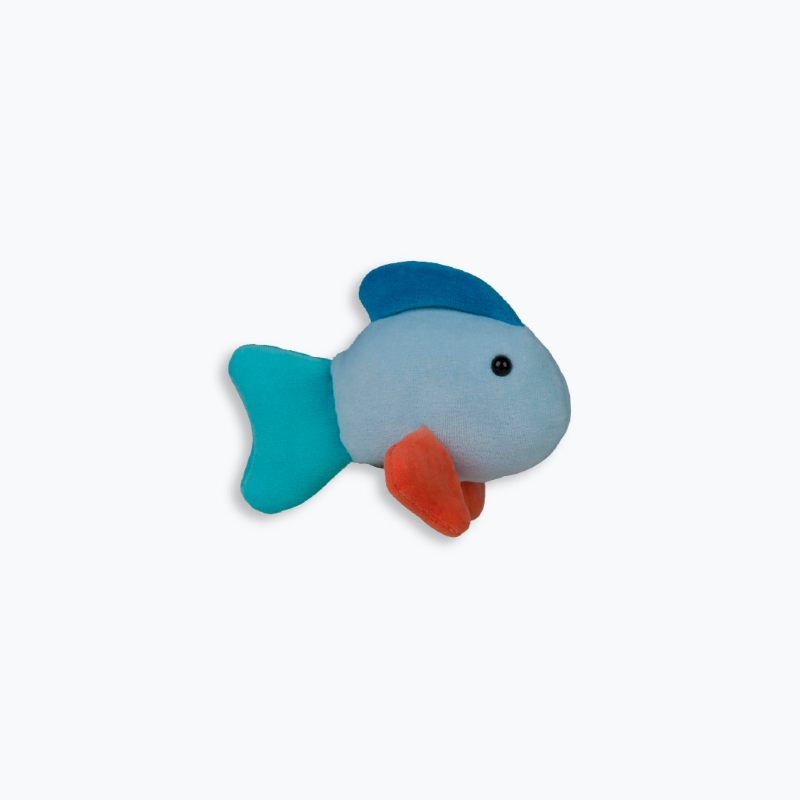 Peixe Redondo – Bichos de Pano – Azul e Rosa