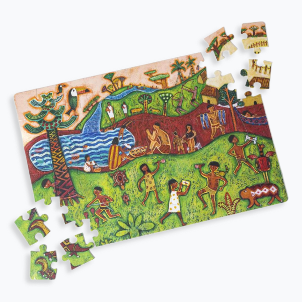 Caatinga - Quebra-Cabeça Gigante - Majoca Colorê Brinquedos Educativos