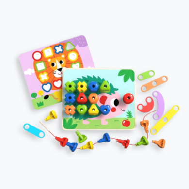 Cabuletê Infantil em Madeira - Majoca Colorê Brinquedos Educativos