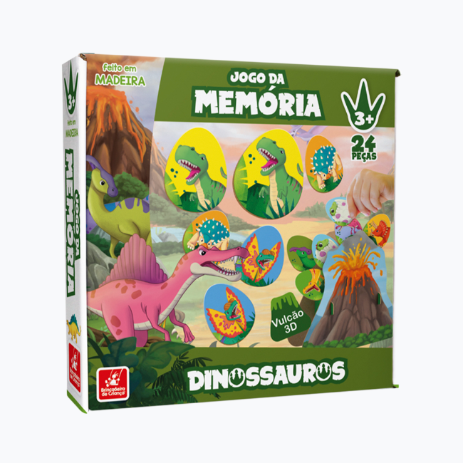 Kit De Pintura Dinossauros - Brincadeira De Criança