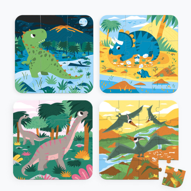 Jogo da Memória Dinossauros - Majoca Colorê Brinquedos Educativos